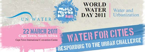 Cape Town (South Africa) were the proud hosts of the United Nations World Water Day event held from 20-22 March 2011, and co-organized by AMCOW (the African Ministers’ Council on Water), UN-HABITAT and UN-Water.
